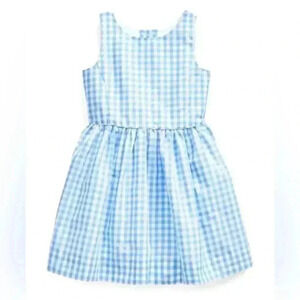 14. Results for blue white gingham fit flare dress girls size 6
